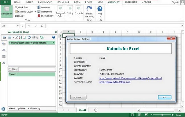 kutools excel add in